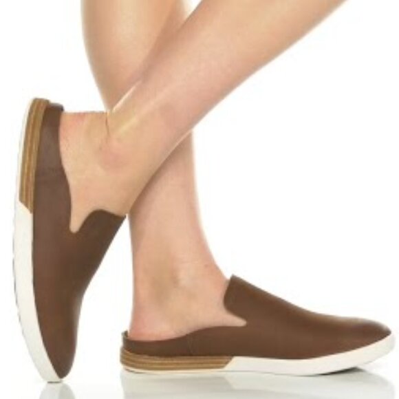 NEW Kork-Ease Phoebe Mule Shoes - Leather, Open Back  in brown For Women 725 2s7 - Picture 1 of 9